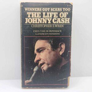 Vintage 1974 WINNERS GOT SCARS TOO The Life and Legends of Johnny Cash Book
